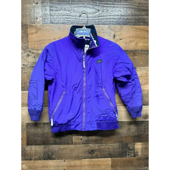 L.L. Bean Youth Fleece‎ Lined Zip Up Jacket *see description* - Picture 1 of 4